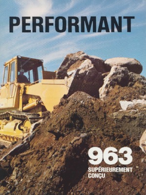 Rupsladers Caterpillar 963