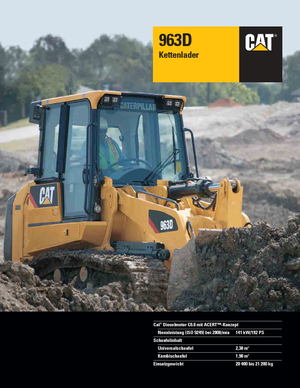 Rupsladers Caterpillar 963D