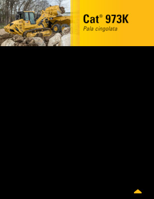 Rupsladers Caterpillar 973K