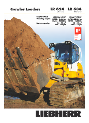 Rupsladers Liebherr LR 634