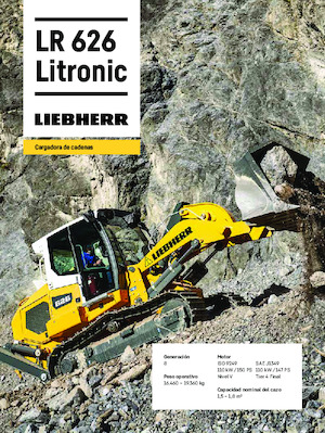 Rupsladers Liebherr LR 626 G8.0