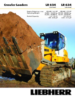 Rupsladers Liebherr LR 634