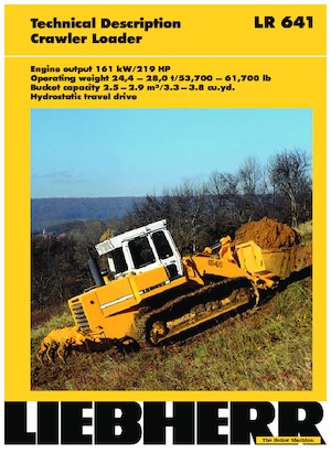 Rupsladers Liebherr LR 641