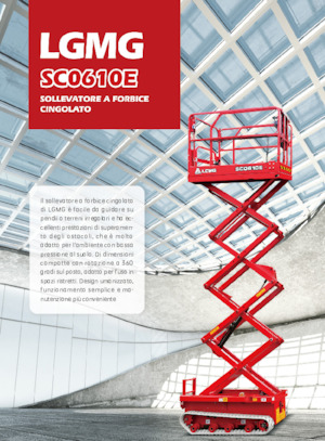 Schaarliften op rupsen LGMG  SC0610E