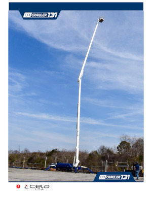Telescoophoogwerkers op rupsbanden CELA DT131 Spyder