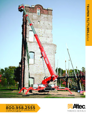 Telescoophoogwerkers op rupsbanden TEUPEN TC98SJ plus