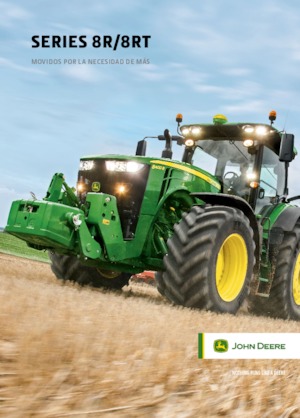 Tractors met rubberwielen John Deere 8345RT