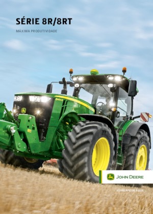 Tractors met rubberwielen John Deere 8345RT