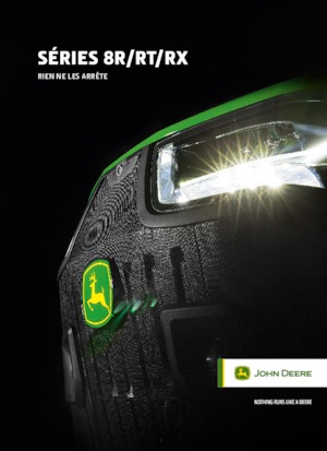 Tractors met rubberwielen John Deere 8RX 410