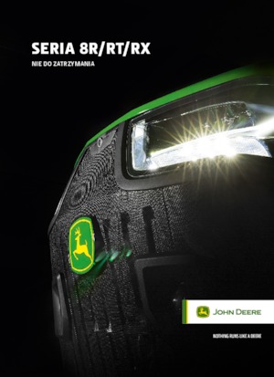 Tractors met rubberwielen John Deere 8RX 410