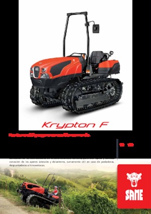 Tractors met rubberwielen SAME Krypton³ 90 F C