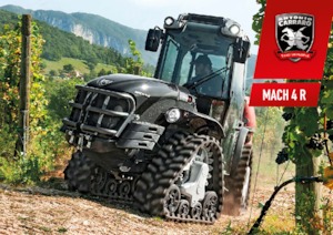 Tractors met rubberwielen Carraro Mach 4 R