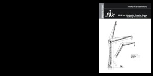 Rupskranen - Traliearm Hitachi Sumitomo SCX 900-2