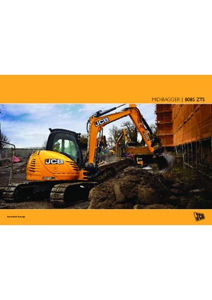 Rupsgraafmachines JCB 8085 ZTS