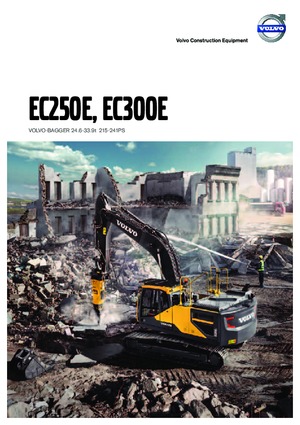Rupsgraafmachines Volvo EC250EL