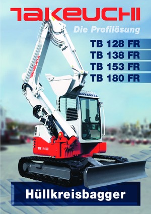 Rupsgraafmachines Takeuchi TB 180 FR