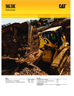 Rupsladers Caterpillar 963K