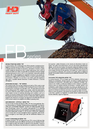 Brekershovel voor hydraulische graafmachines VTN FB250