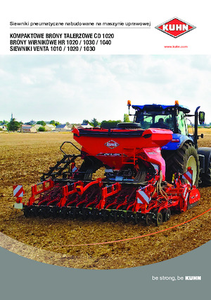 Cultivatoren Kuhn CD 3020