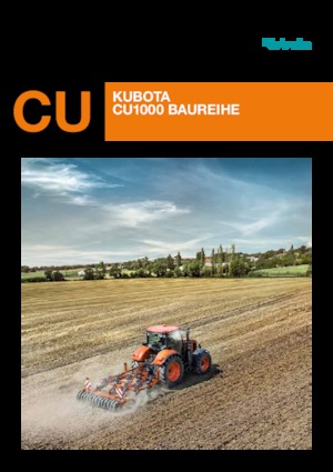 Cultivatoren Kubota CU1600F RS