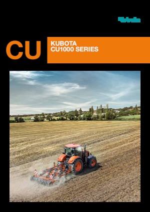 Cultivatoren Kubota CU1600F RS