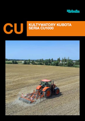 Cultivatoren Kubota CU1600F RS