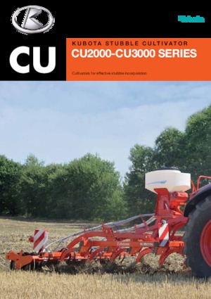 Cultivatoren Kubota CU3300C AP