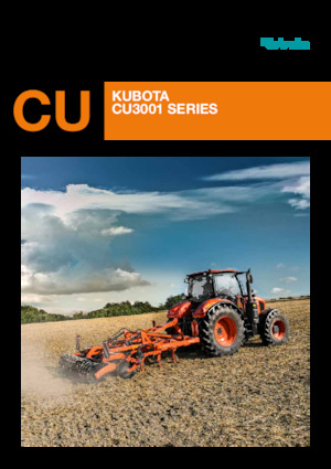 Cultivatoren Kubota CU3301 AP