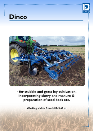 Cultivatoren DAL-BO Dinco 300 Ü