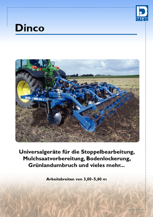 Cultivatoren DAL-BO Dinco 300 Ü