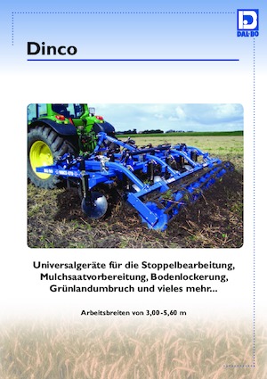 Cultivatoren DAL-BO Dinco NSH 3.00