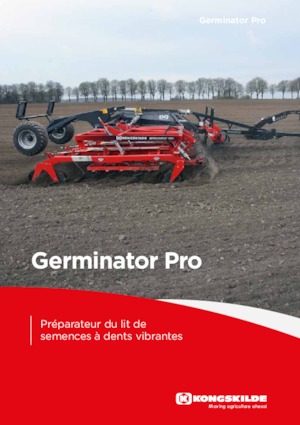 Cultivatoren Kongskilde Germinator Pro 6200
