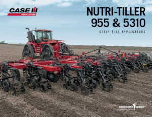 Cultivatoren Case IH Nutri-Tiller 955 8-ROW