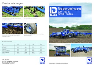 Cultivatoren DAL-BO RolloMaximum 750