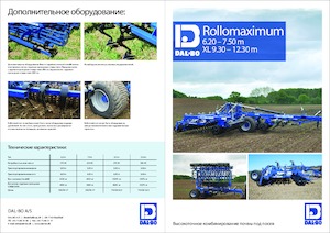 Cultivatoren DAL-BO RolloMaximum 750