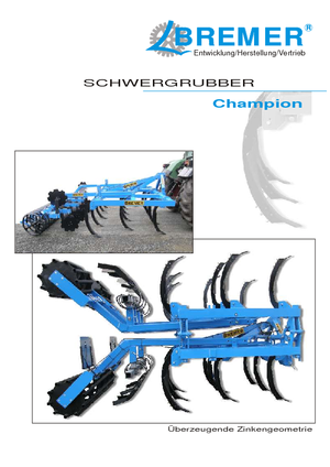 Cultivatoren Bremer SHG 3/23