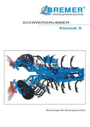 Cultivatoren Bremer SHG 3/18 Klassik-S