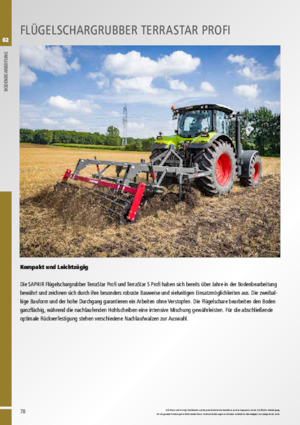 Cultivatoren Saphir TerraStar 541 Profi 