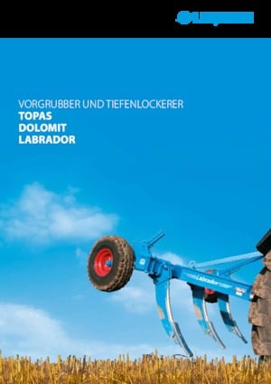 Cultivatoren Lemken Topas 140-9-400