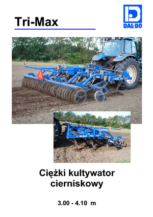Cultivatoren DAL-BO Tri-Max 410 H Plus