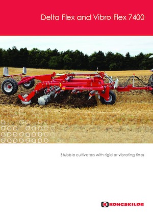 Cultivatoren Kongskilde VF 7460 HT FD