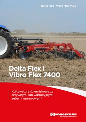 Cultivatoren Kongskilde VF 7460 HT FD