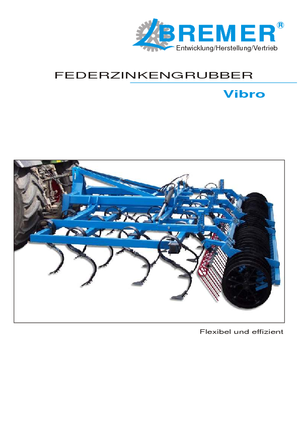 Cultivatoren Bremer Vibro 300 S