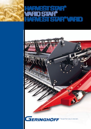 Combine maaidorsers maaibalk Geringhoff HV 630