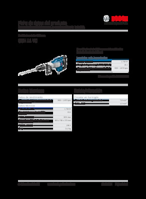 Sloophamers & Breekhamers Bosch GSH 11 VC