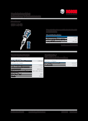Sloophamers & Breekhamers Bosch GSH 16-28