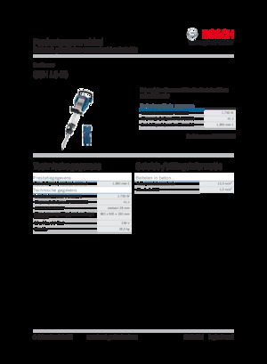 Sloophamers & Breekhamers Bosch GSH 16-28