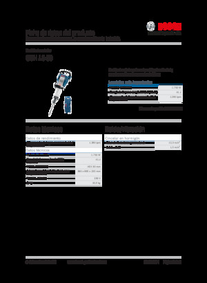 Sloophamers & Breekhamers Bosch GSH 16-30
