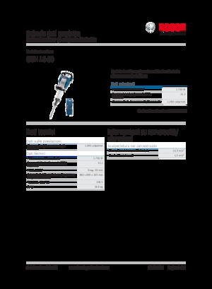 Sloophamers & Breekhamers Bosch GSH 16-30