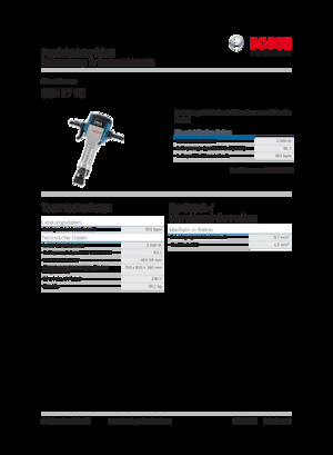 Sloophamers & Breekhamers Bosch GSH 27 VC